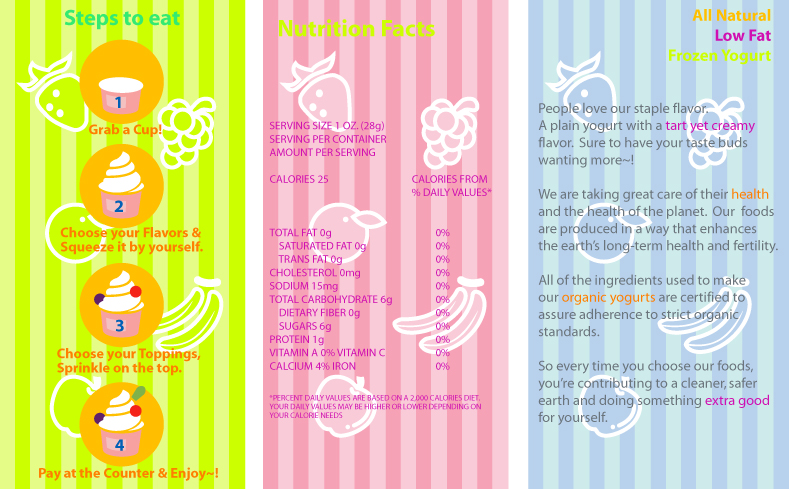 Nutrition Information Design