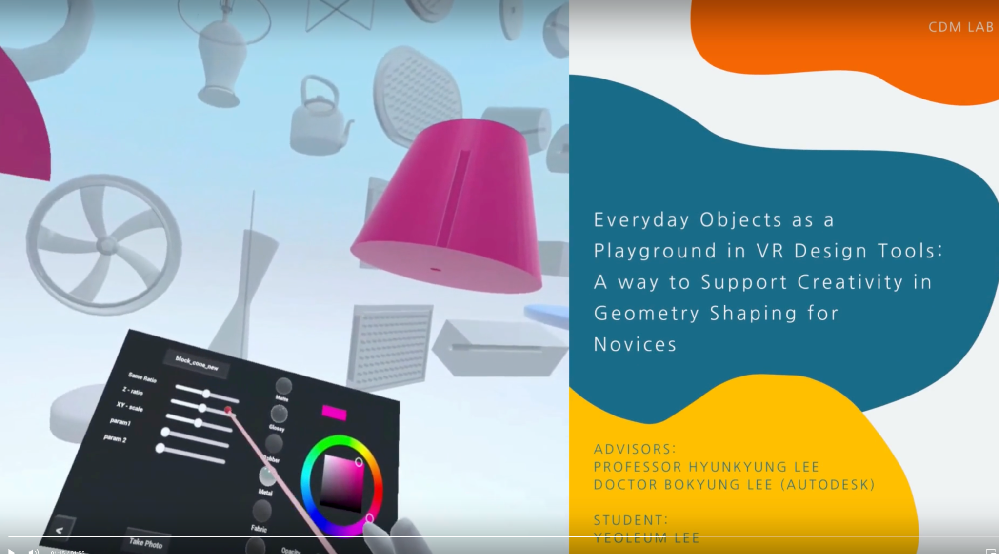VR design tools project